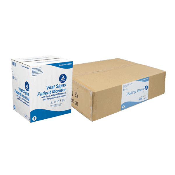 Dynarex Vital Signs Patient Monitor With Rolling Stand 10840 - Image 7