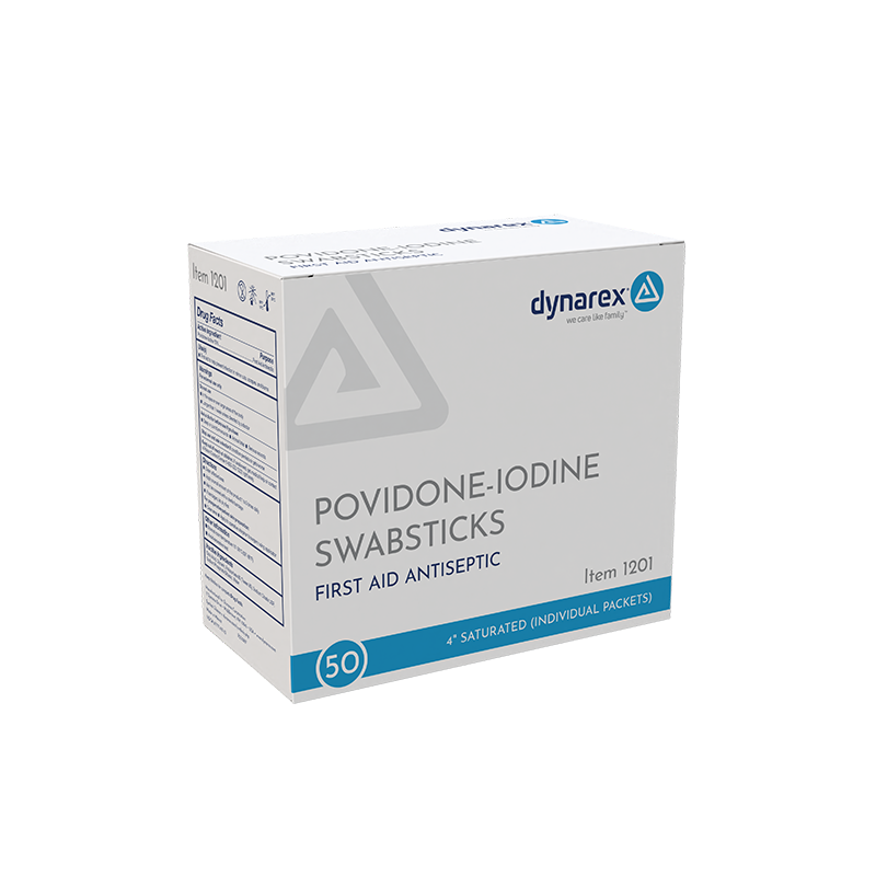 Dynarex Povidone Iodine Swabsticks - Image 2
