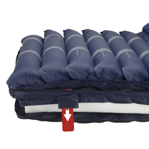 Drive Med-Aire Assure 5" Air + 3" Foam Base Alternating Pressure and Low Air Loss Mattress System 14530 - Image 4