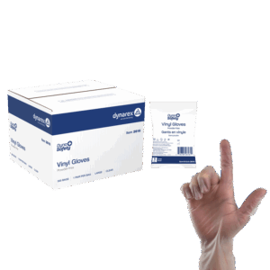 Dynarex Vinyl Exam Gloves