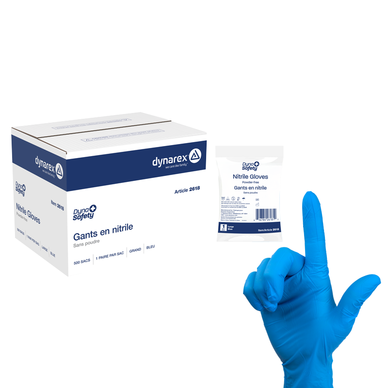 Dynarex Nitrile Exam Gloves
