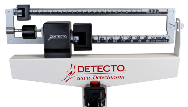 Detecto 349 Physicians Eye Level Scale With Height Rod And Hand Post - Image 2
