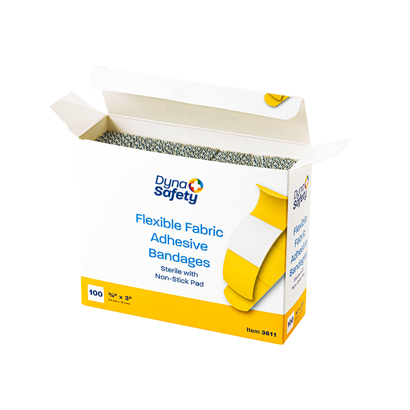 Dynarex Adhesive Fabric Bandages - Sterile - Image 3