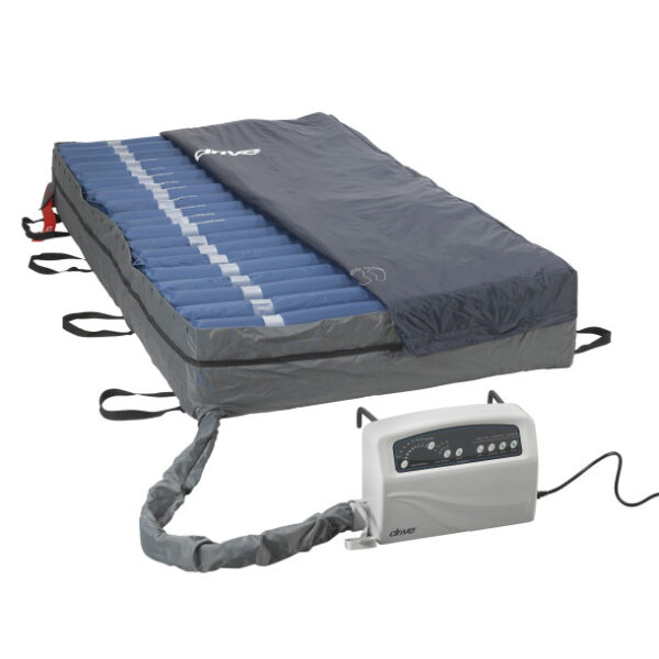 Drive Med-Aire Plus 10" Bariatric Alternating Pressure and Low Air Loss Mattress Replacement System 42"x80"x10" 14030 - Image 2