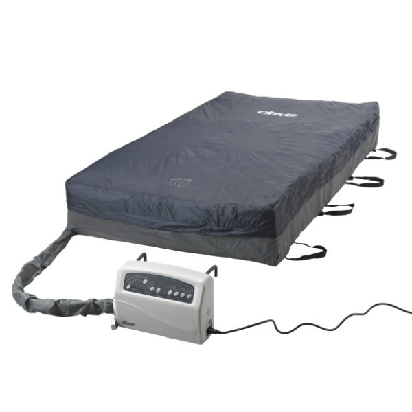 Drive Med-Aire Plus 10" Bariatric Alternating Pressure and Low Air Loss Mattress Replacement System 42"x80"x10" 14030 - Image 3