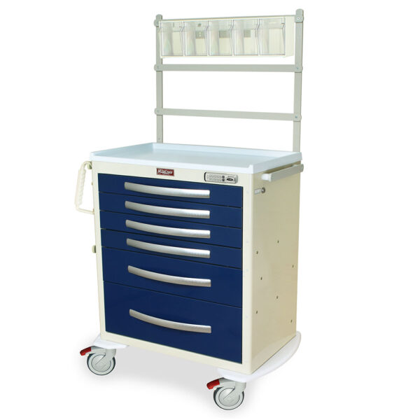 Harloff  A-Series Anesthesia Cart with MD30-ANS Accessories Package, Medium Height, Standard Width, E-Lock MPA3027E06+MD30-ANS - Image 2