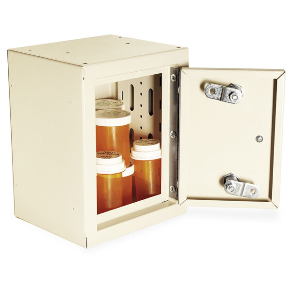 Harloff NC09B07-ST2– Mini Narcotics Cabinet Double Locking Outer Door - Image 2