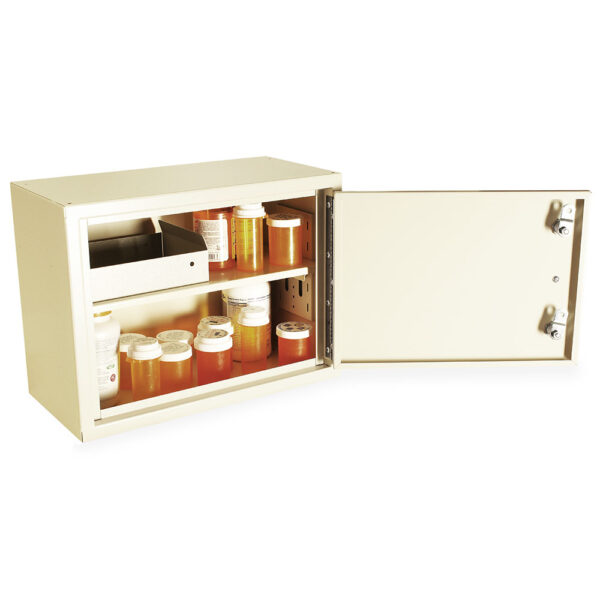 Harloff NC12C16-ST2 – Medium Narcotics Cabinet Single Door, Double Locking Outer Door - Image 3