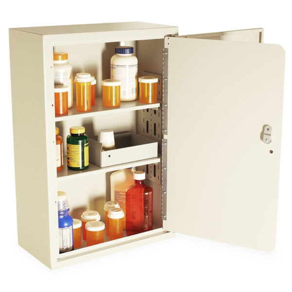 Harloff NC24C16-DT2 – Tall Narcotics Cabinet Locking Outer Door Locking Inner Door - Image 3