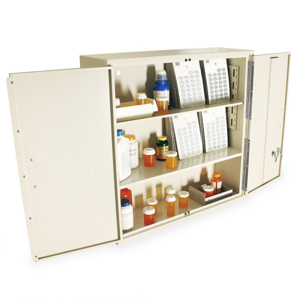 Harloff NC30D30-BK2 – Large Narcotics Cabinet Double Doors Double Lock - Image 5