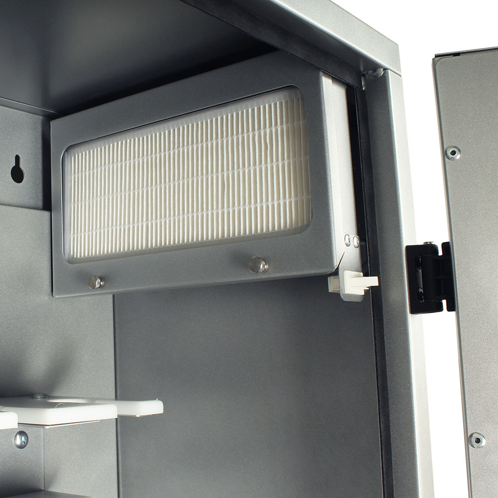 Harloff ENT Scope Drying Cabinet, Wall Mount, Key Lock, SCW2430DRDP - Image 3