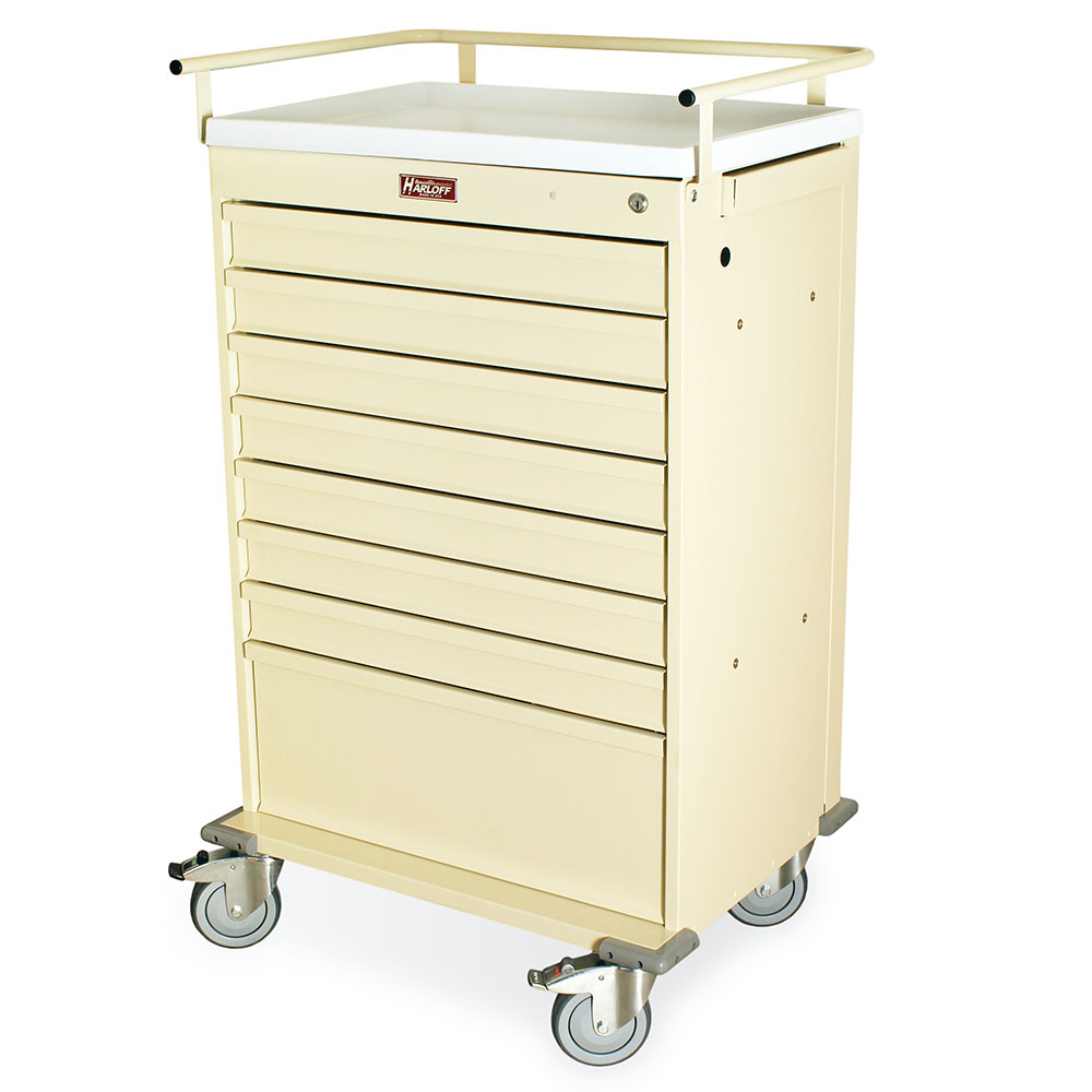Harloff VLT216BOX –Value Unit-Dose Box Cart with Key Lock, Capacity of 216 Boxes