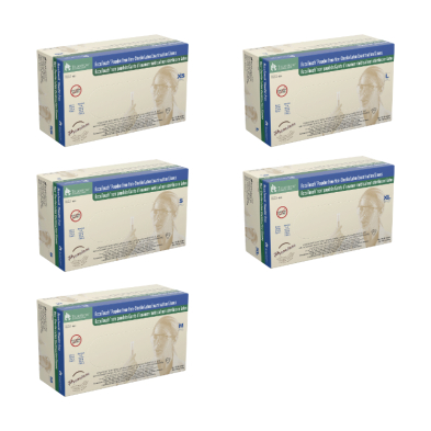 Dynarex AccuTouch Latex Exam Gloves - Image 2