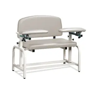 Clinton Lab X Series, Extra-Wide, Blood Drawing Chair with Padded Arms 66000