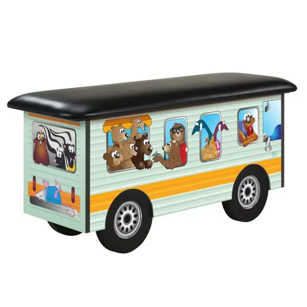Clinton Cool Camper Pediatric Treatment Table 7050 - Image 2