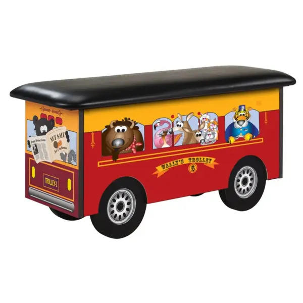 Clinton Wally’s Trolley Pediatric Treatment Table 7080 - Image 2