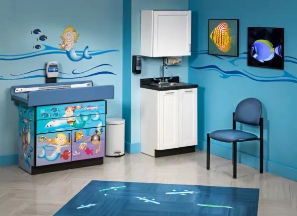 Clinton Merry Mermaids Pediatric Scale Table 7854 - Image 5