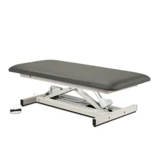 Clinton Power 600 Bariatric, Extra Wide, Open Base, Straight Top Power Table 84100