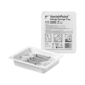 VanishPoint Allergy Syringe Tray 10134